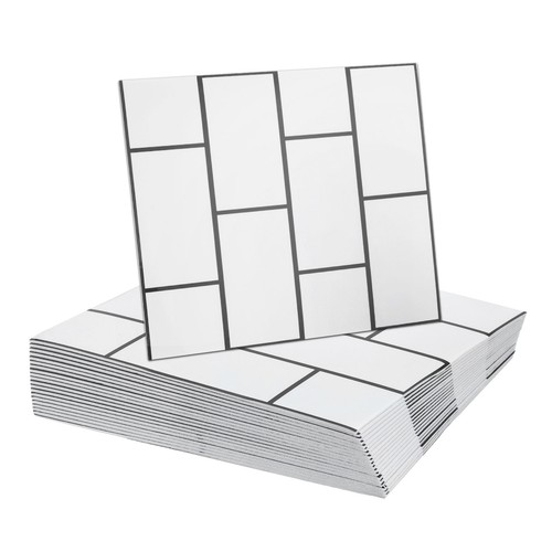 20pcs pannelli adesivi marmo - 20pcs,